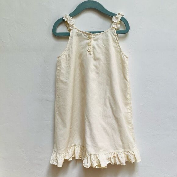 CYNTHIA VINCENT CREAM COTTON SUNDRESS SIZE 6 EUC - Picture 7 of 10